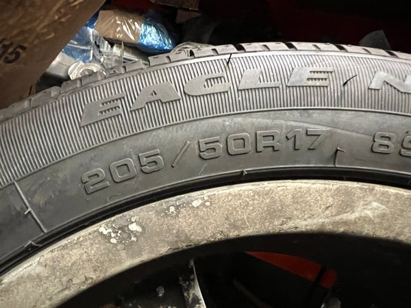 BMW 1 SERIES SPORT E87 07-14 SINGLE ALLOY WHEEL + TYRE  205-50-17  6778219