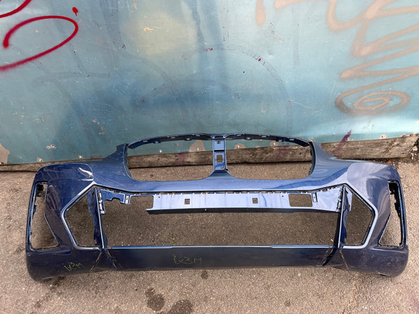 51118081055      BMW i X3 M SPORT ELECTRIC  FRONT BUMPER blue GENUINE  8081055  needs a respray