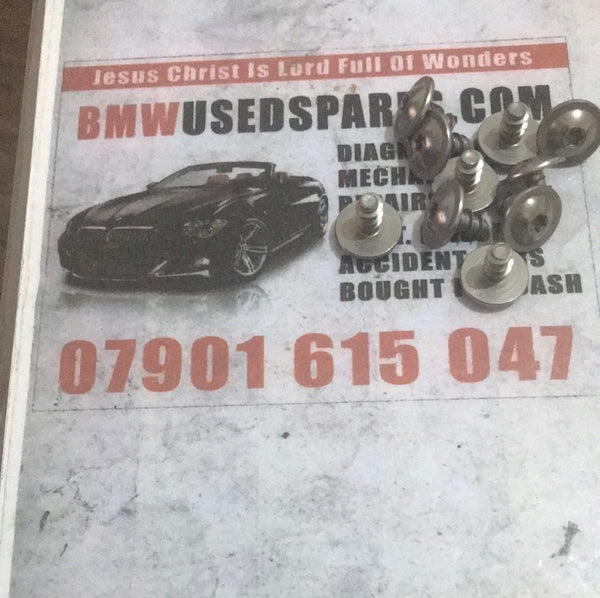 07147118369 BMW screw tapping bolt 6.2mm x 10mm @ £3.00 each