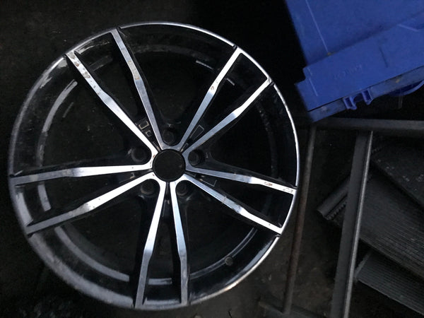 8089892    1 GENUINE BMW 3 SERIES G20 G21 19" ALLOY WHEEL RIM 791M M SPORT 8J FRONT BLACK  8090094