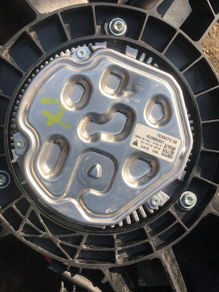17428596240 BMW X1 2019 Electric fan/ pusher fan
