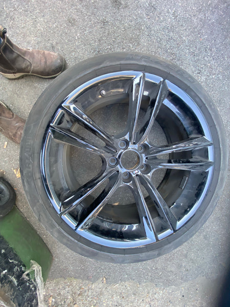 7841823    BMW 7 series 2014 F01 F02 F07 FRONT 8.5JX20 M DOUBLE SPOKE 303 SINGLE ALLOY  7841823