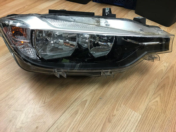 BMW 3 SERIES 2016 F30 Driver Side Headlight 7365598 LED
