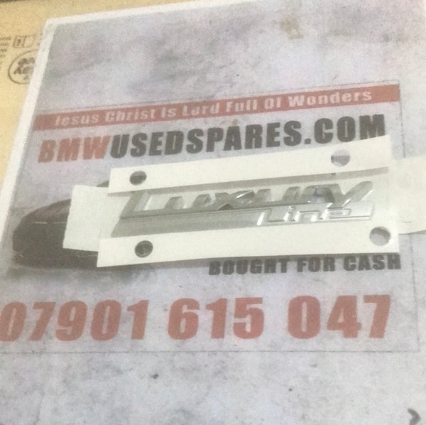 51147418530 BMW 1/2/3/4series Luxury Line fender side @ £40.00 each