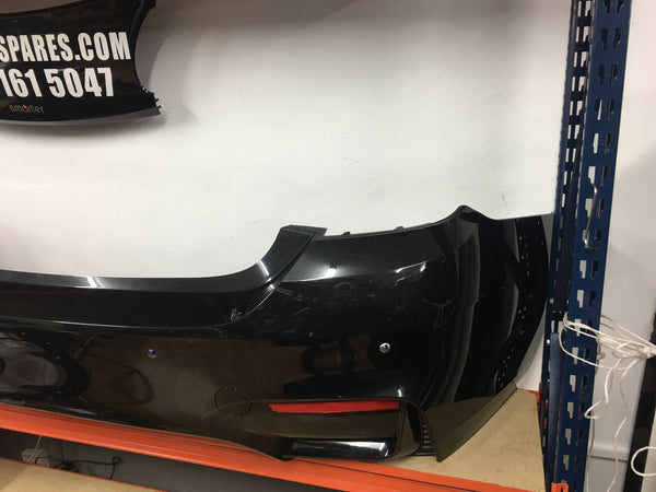 51128054284 BMW M4 2017 F82 Rear bumper May need a Respray p.d.c holes, Reflectors holes No Diffuser