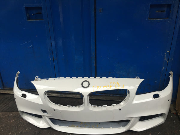 BMW 5 SERIES  LCI 2015 F10 M-SPORT FRONT BUMPER IN WHITE  51118059000