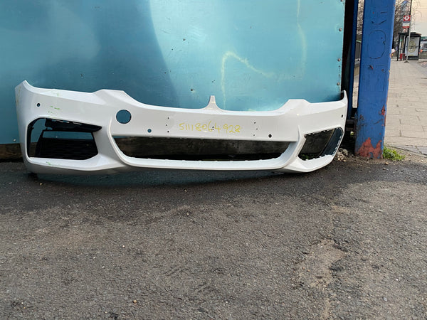 51118064928 BMW 5 Series 2019 G30 G31 Front M-sport Bumper with sensor and camera holes
