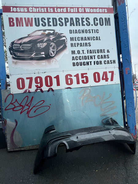 51128075379             BMW  2 series  2017 active tourer F46 216d 216i 218d 218dX 218i Cover Bumper Rear  8075379