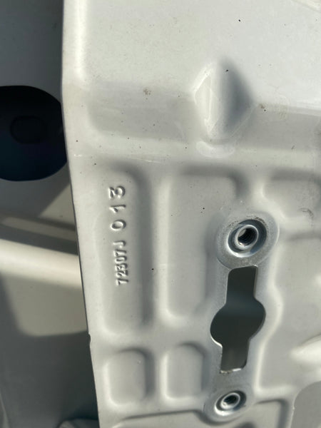 Bmw X4 2017 f26 bonnet in white