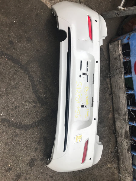 Bmw 1 series 2018 Rear bumper in white sensor/ camera holes