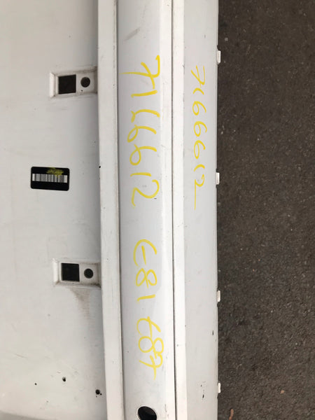 BMW 1 SERIES E87 LCI E81 SE REAR BUMPER P/N: 7166612 In White