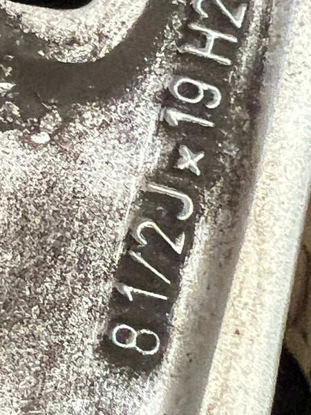 7849067  BMW  4 series 2017 F36    1 single Alloy wheel  10 Twin V Spoke 626   8.5 x 19"  ET47 Z5172