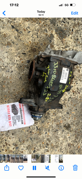 BMW F20 F21 F30 F31 F34 F33 REAR DIFF Auto Diff Differential 7605589 2 ...