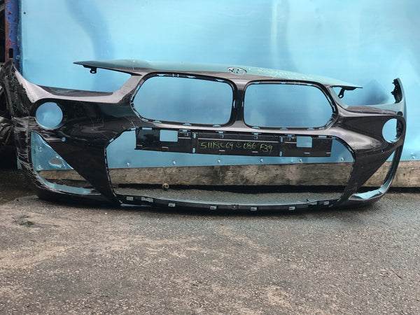 51118069086  GENUINE BMW X2 F39 M SPORT SUV 5 DOOR FRONT BUMPER 51118069086 2018+ ON BLACK