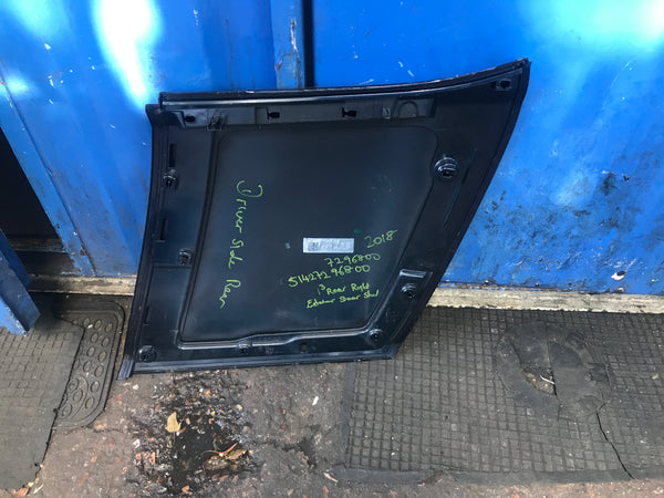 BMW i3 2018 Driver side rear Exterior Door Shell 51427296800  7296800