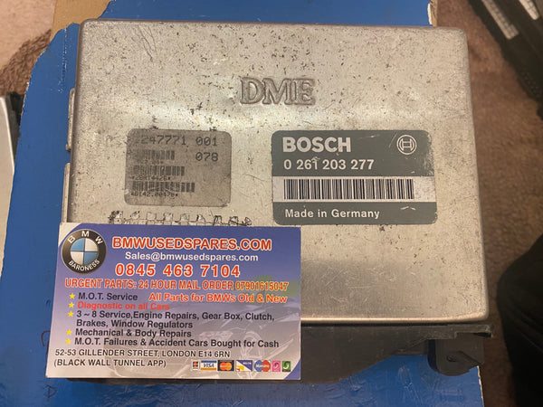 0261203277  BMW E36  ECU  Bosch Engine ECU   1247771