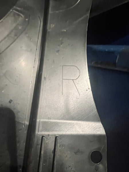 51717386956       MINI countryman F60  driver side front splash guard   Mini countryman 2018 FRONT WHEELARCH HOUSING COVER RIGHT O/S      7386956   51717437058   7437058  51717496182  7496182