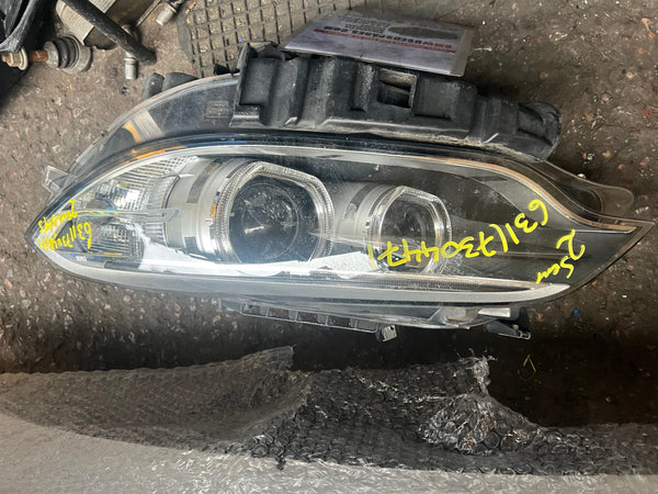 63117304471   Bmw 2 series 2016 F22 passenger side headlight   7304471
