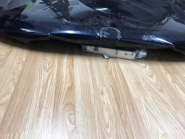 BMW X3 2017 Bonnet in blue needs repair/respray