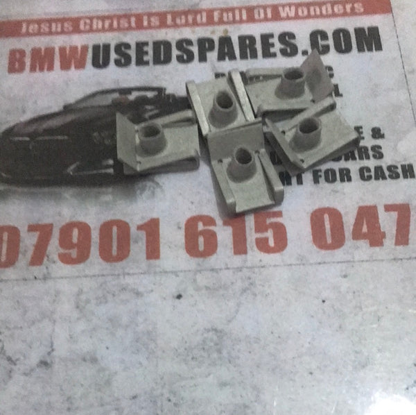 07147286036 BMW mini c/clips nut motor rad @£1.00 each