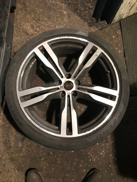 Genuine BMW 7 Series 6 GT 20” Front Alloy Wheel 648m 8.5j 7850581
