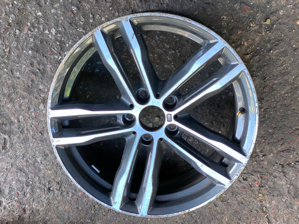 8043650  BMW  4 SERIES  2017  f32  19” FRONT ALLOY WHEEL 8j19 8097244 BLA 8043650 GRE