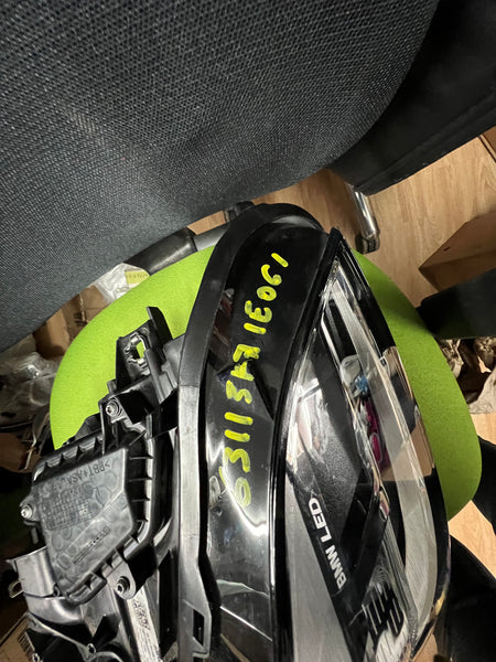 63115A1E061     BMW 1 SERIES  2022 F40  PASSENGER SIDE HEADLIGHT BI-LED ADAPTIVE  5a1e061