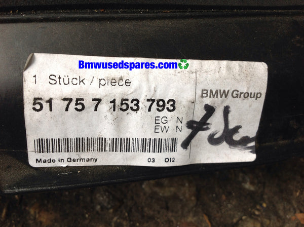 BMW 7 SERIES E65 2006 UNDER TRAY ENGINE COVER