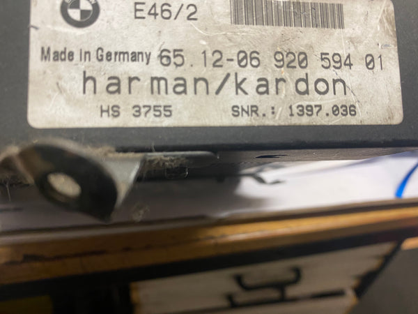 BMW 3 Series E46 Harman Kardon Amplifier 651206920594