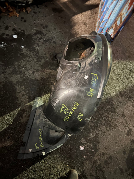 51717491963    GENUINE MINI F56 BEV ELECTRIC N/S LH FRONT SPLASH ARCH LINER 20-ON   7491963