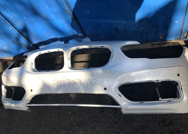 51117371736 BMW 1 series 2016 f20 LCI front standard bumper with sensor/ camera holes