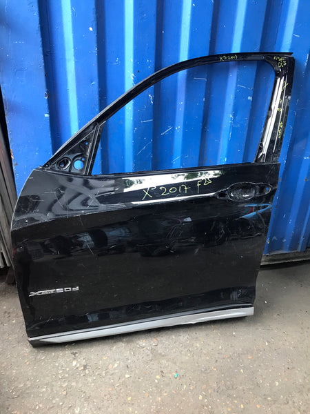 BMW X3 2017 f25 Passenger Side Front Door