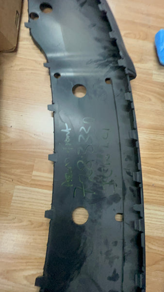 7283330    MINI NEW GENUINE R55 R56 R57 LCI JCW AERO FRONT BUMPER LOWER SPOILER BLACK