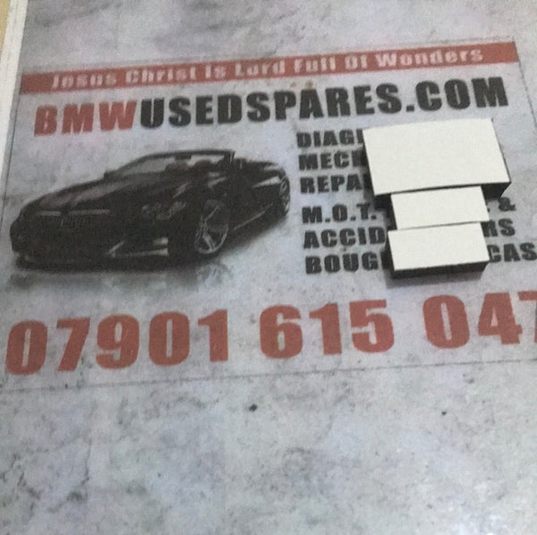 51312996980 BMW Mini X5 stopper glazing body @ £5.00