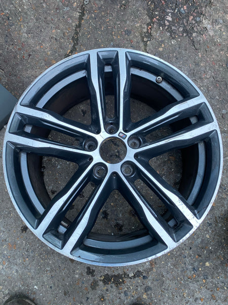 7856711 BMW F30 3 Series F32 4 Series M double spoke 704 Alloy Wheel 8 x 19...