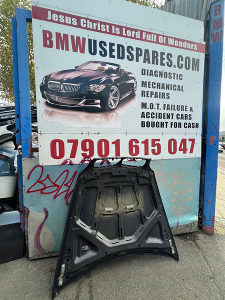 BMW X5 2014 E70 Bonnet    Bmw X6 E71 2014 Bonnet Hood  6917364  needs respray /repair