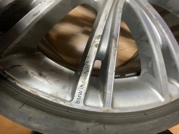 7849067       BMW 3 series 2017 f30 10 Twin V Spoke 626  one single Alloywheel  with tyre 8.5 x 19" ET47 Z5172