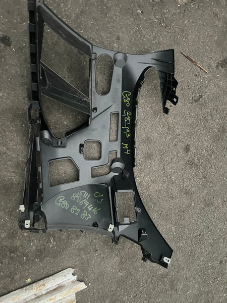 51118069416     Bmw M4  2023 G83 Driver side fog light holder   8069416    BMW M3 G80  Front Right Bumper Cover Reinforcement