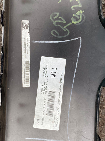 51118069346    BMW 3 Series  2019 G20 G21 M Sport  front bumper  PDC 51118069346