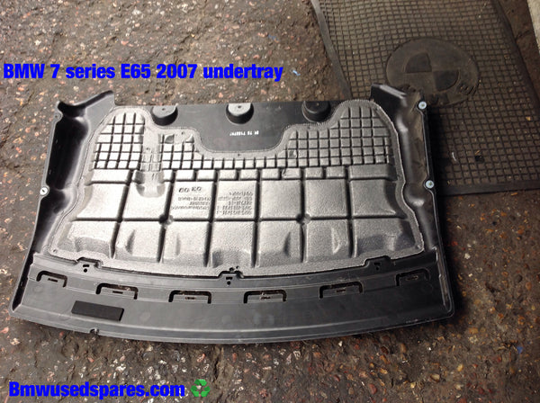 BMW 7 SERIES E65 2006 UNDER TRAY ENGINE COVER