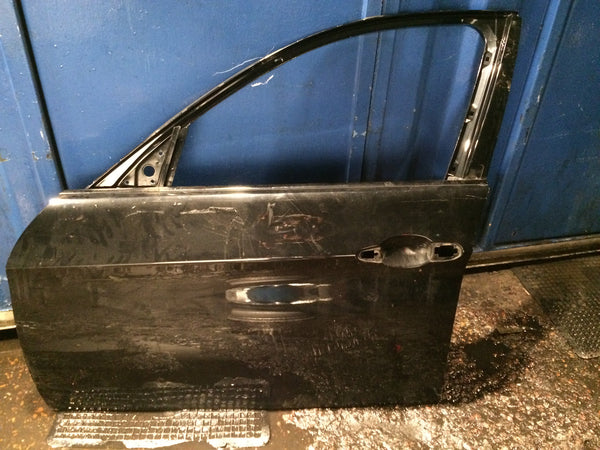 BMW 3 SERIES E90 PASSENGER SIDE DOOR SHELL BLACK.NEEDS RESPRAY 2110