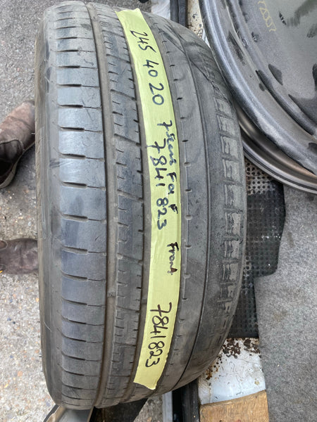 7841823    BMW 7 series 2014 F01 F02 F07 FRONT 8.5JX20 M DOUBLE SPOKE 303 SINGLE ALLOY  7841823