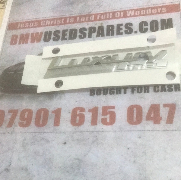51147418530 BMW 1/2/3/4series Luxury Line fender side @ £40.00 each