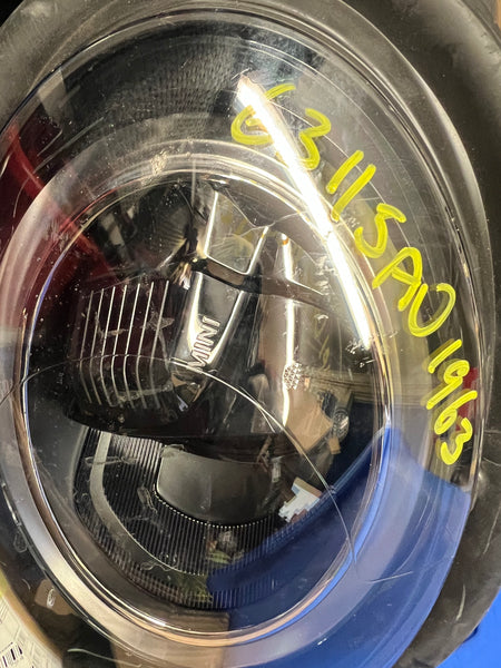 6311 5A01963     MINI  cooper 2022  F56 LCI  PASSENGER SIDE FULL LED HEADLIGHT      5A01963