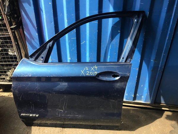 BMW X3 2019 f25 Passenger Side Front Door