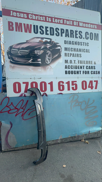 51128098694     BMW 5 Series 2022 G30 G31 M Sport Rear Bumper Diffuser  8098694