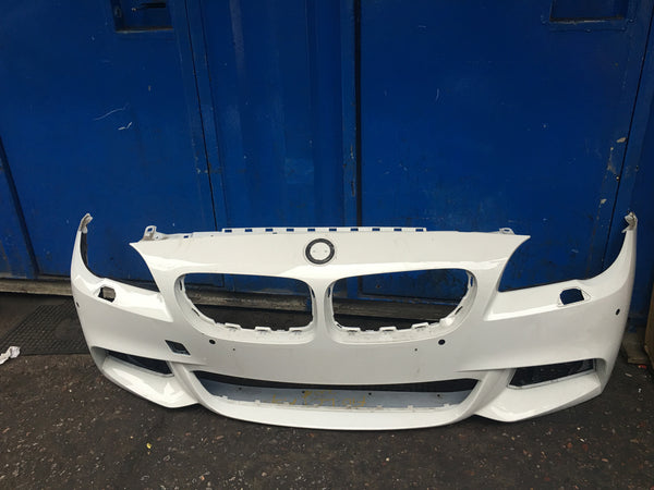 BMW 5 SERIES  LCI 2015 F10 M-SPORT FRONT BUMPER IN WHITE  51118059000