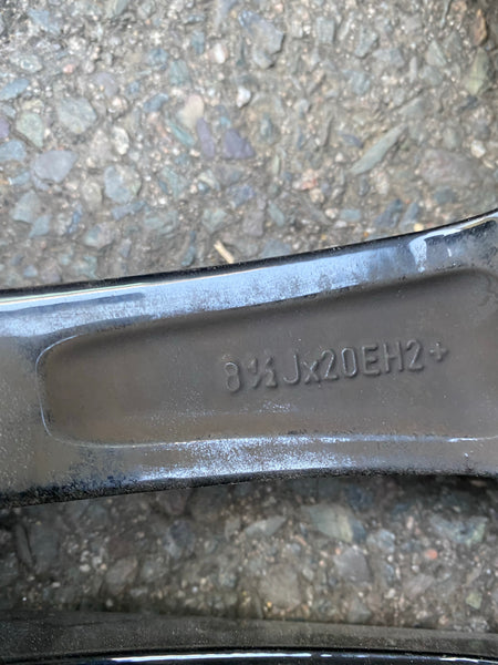 7841823    BMW 7 series 2014 F01 F02 F07 FRONT 8.5JX20 M DOUBLE SPOKE 303 SINGLE ALLOY  7841823