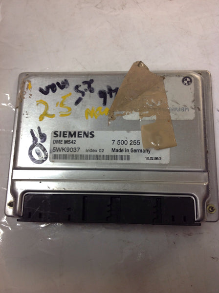 5Wk9037 BMW 3 SERIES E46 325i 1999 M54 ENGINE ECU