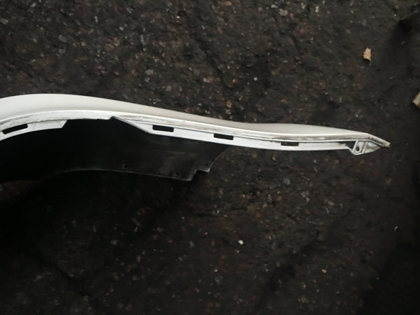 51127166793 Bmw 1 Series 2012 E88 E82 Rear standard  bumper in white needs respray